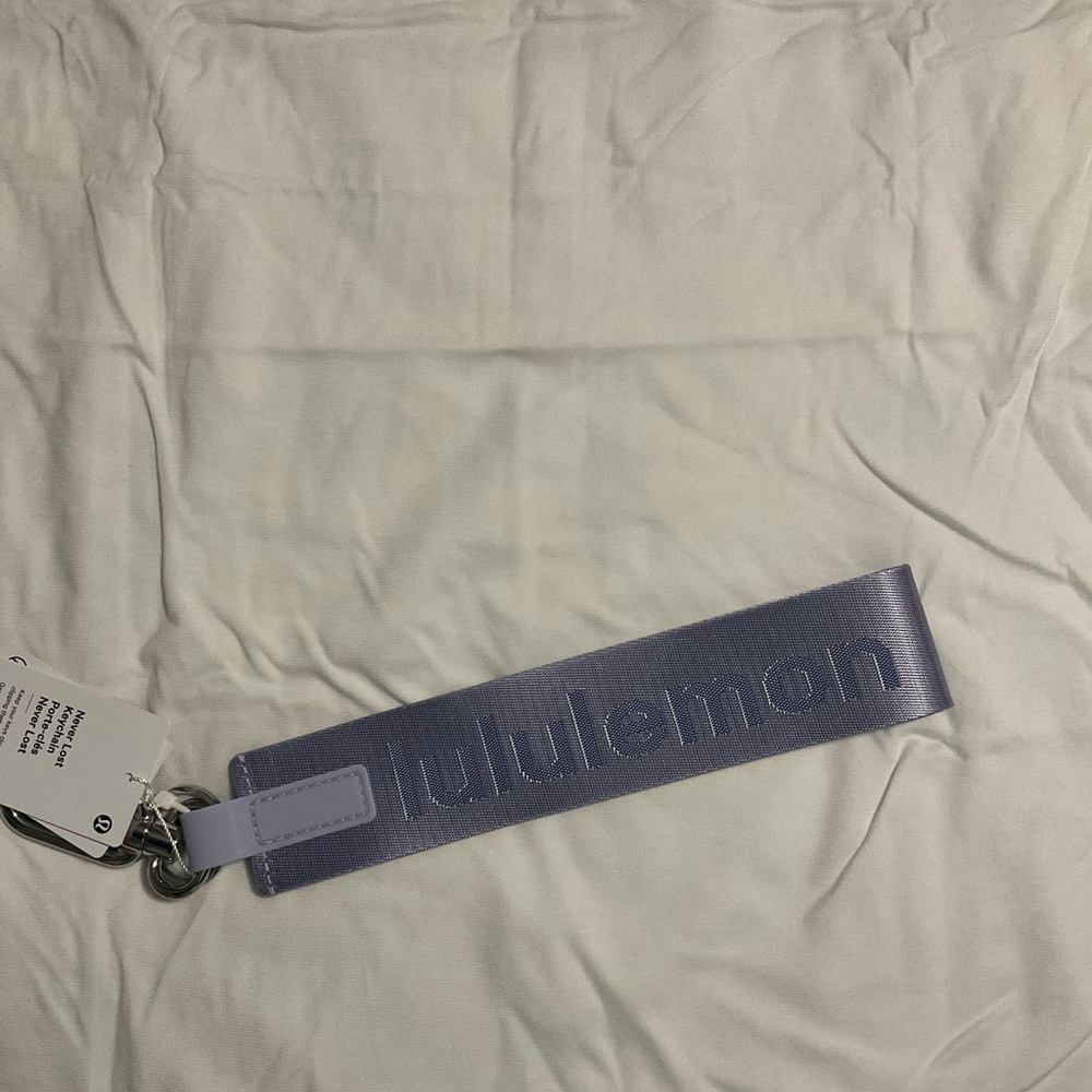Lululemon Never Lost Keychain